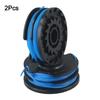 2X 1.5 Mm String Spools for RAC109 For Electric Grass Trimmer Models RLT5030S RLT4025 Auto Feed Replacement Set