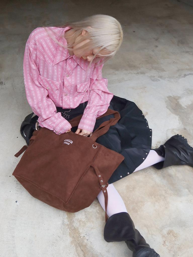 Atelierpark Velu Tasche_Groß_Braun
