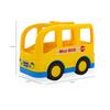 Bybil Tegneserie Offroad Lastebil Brødhenger Buss Stor Størrelse Byggeklosser Tilbehør Barn Pedagogisk DuploLG Klosser Leker