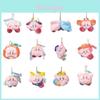 Super Soft Short Plush Zodiac Kirby Keychain Perfect Gift For Astrology Lovers