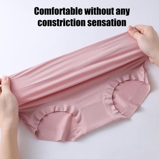 High Waisted Underwear for Women Full Coverage Tummy Control Shapewear Panties Plus Size Soft Breathable Stretch Brief