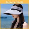 Fashionable Sunshade Hat With Large Brim For Outdoor Casual Wear