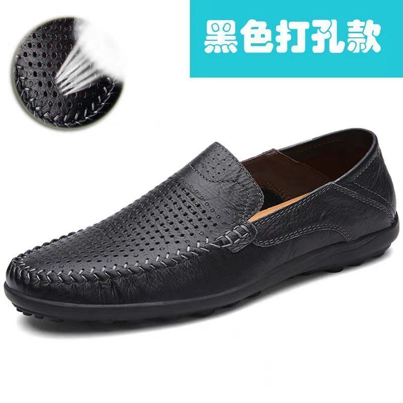 

Кожаные мужские повседневные туфли Специальное предложение Новые весенние и летние мужские мокасины Деловые туфли высокого класса Мужские повседневные туфли на плоской подошве 7