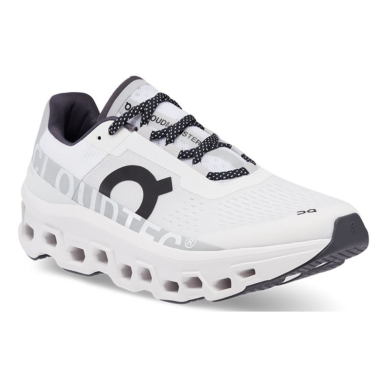 Cloudmonster White Black Men Sneakers All-White 61.98434