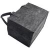 6 Grid Felt Storage Bag for Beer Wine with Leather Handle In Gray and Optional Color At For Wedding Party Camping