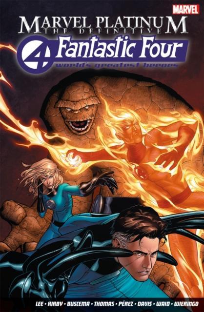 Marvel Platinum The Definitive Fantastic Four by John Buscema Paperback Book 9781846536540