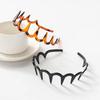 Elastic Hair Hoops Non Slip Hair Comb Fashion Wavy Hairband  for Women Girls
