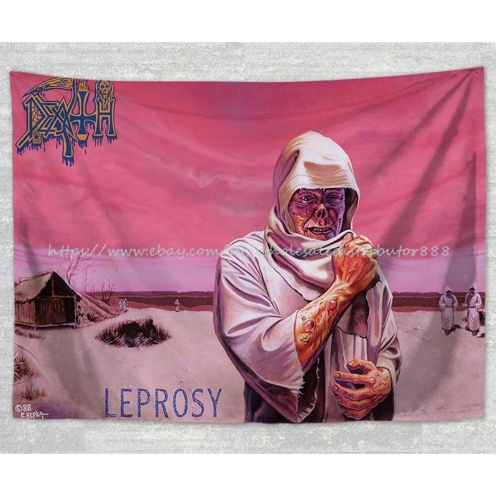 Tapestry Poster of the metal band Death Leprosy 75x100