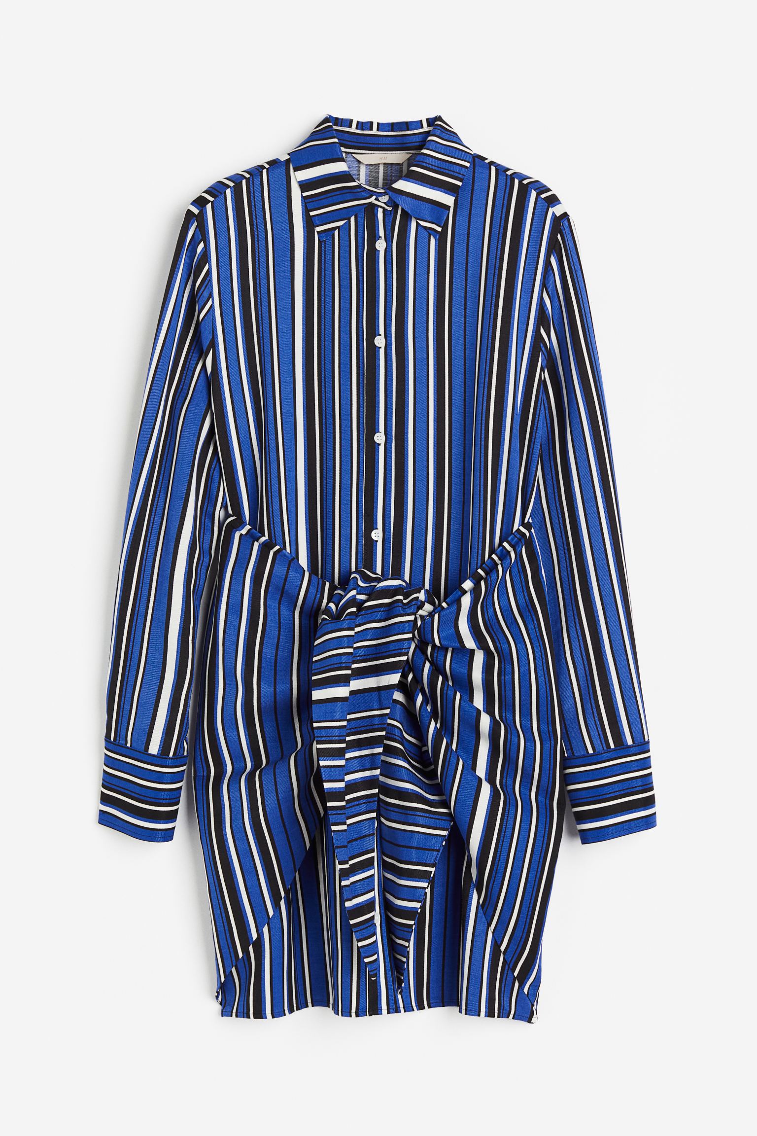 

Платье-рубашка с завязками