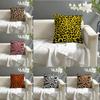 Leopard Print Texture Pillow Case Home Living Room Decoration Linen Pillow Cases Cushion Cover