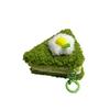 Cartoon Style Plush Dessert Charm With Short Plush Material For Kids Backpack Decor