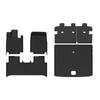 3D All-Weather TPE Floor and Trunk Mats for 2026 Chery iCAUR ICAR V27 with Carbon Fiber Texture Backrest