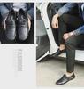 Men's Casual Leather Slip-On Driving Shoes - Breathable, Soft-Soled, All-Match Style, Large Size (Model 8899)