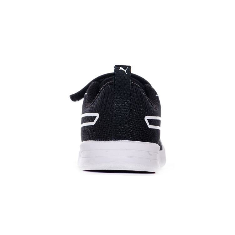 Puma Kali V Low Top Walking Shoes Baby Shoes Black White 367768-01