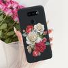 Para LG K40s 2019 Funda Nueva Moda Flor Mariposa Silicona Suave Mate Cubierta Para LG K40s K 40s Funda en LGK40s Paracho Protector