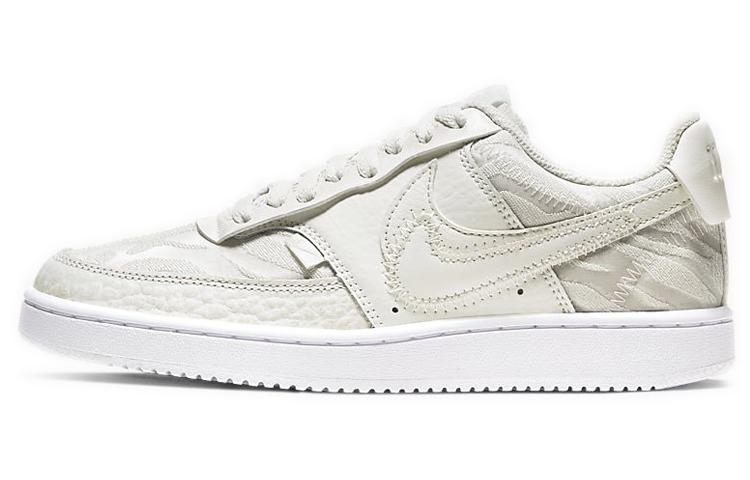 Nike Wmns Court Vision Low Premium Stacked Swoosh - Sail 38