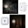 6er-Pack Dämmerungs- und Morgendämmerungssensor Bewegungssensor-Licht Quadratisches Smart-Sensor-Licht LED-Nachtlicht Schlafzimmer