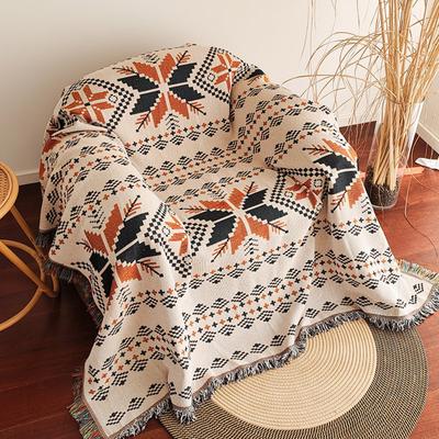 Vintage Sofa Wiejska Koc Rzutowy Styl Amerykański Jednoczęściowy Pokrowiec na Kanapę Ochraniacz na Krzesło Poduszka do Domu