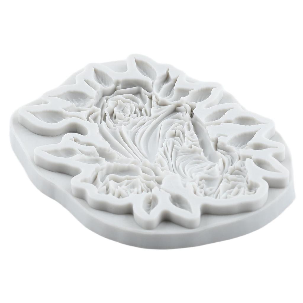 Rose Mädchen Silikonform Blume Fee Fondantformen Kuchen Dekorationswerkzeuge Cupcake Topper Süßigkeiten Zuckerhandwerk Gum Paste Polymer Clay