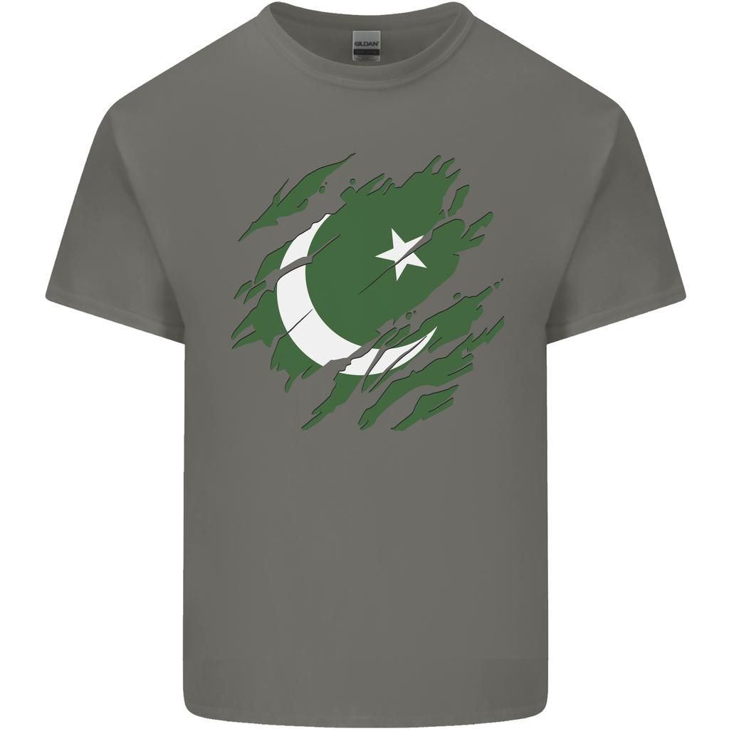 Torn Pakistan Flag Pakistani Day Football Unisexs Light Cotton TShirt