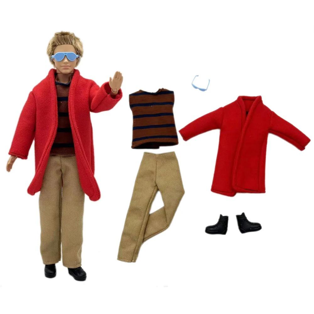 1 Set Ken Doek Handgemaakt Mooie Poppenaccessoires Casual Kleding Pak voor 30cm 12inch Ken Pop Pak Kinderen Cadeau