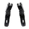 Motorcycle Front Foot Pegs Short Handle Anti Slip Aluminum Alloy Sturdy High Strength Footrest Pegs Pedals For T100