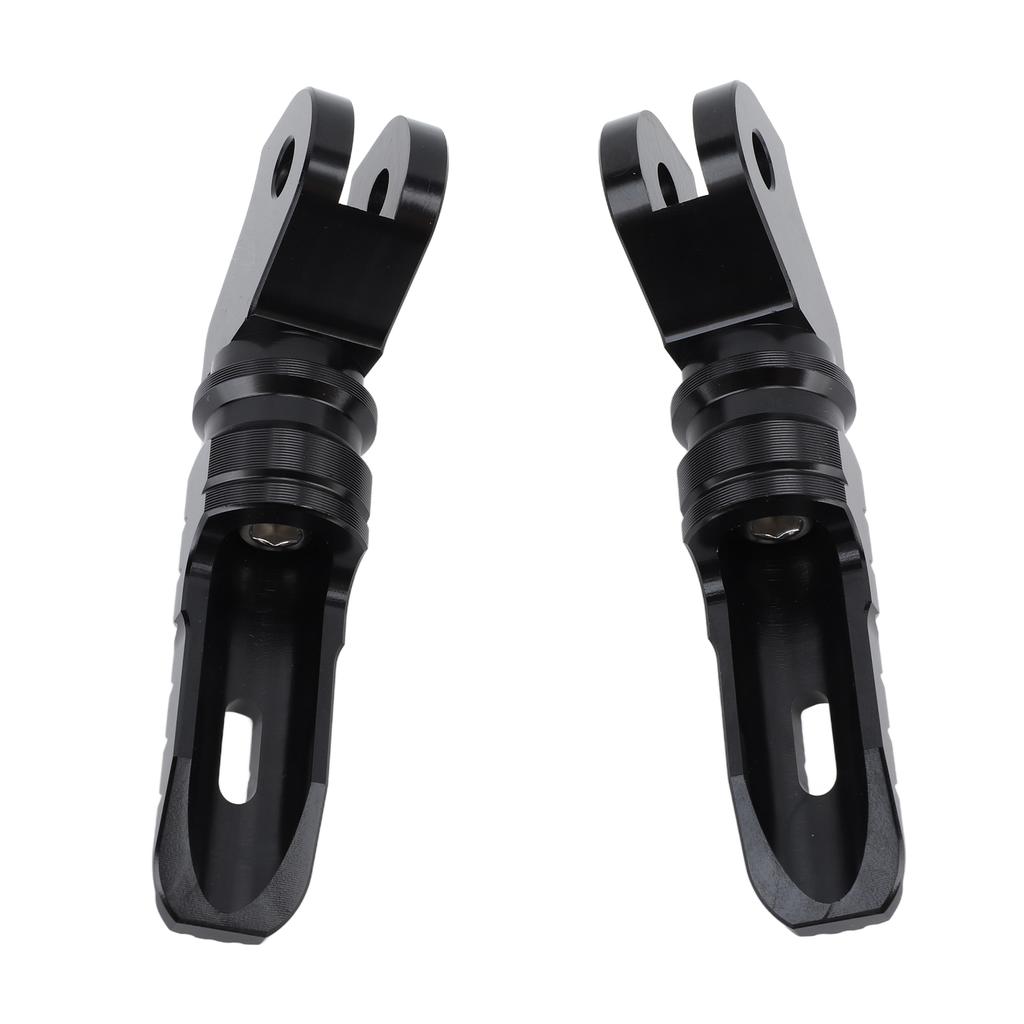 Motorcycle Front Foot Pegs Short Handle Anti Slip Aluminum Alloy Sturdy High Strength Footrest Pegs Pedals For T100