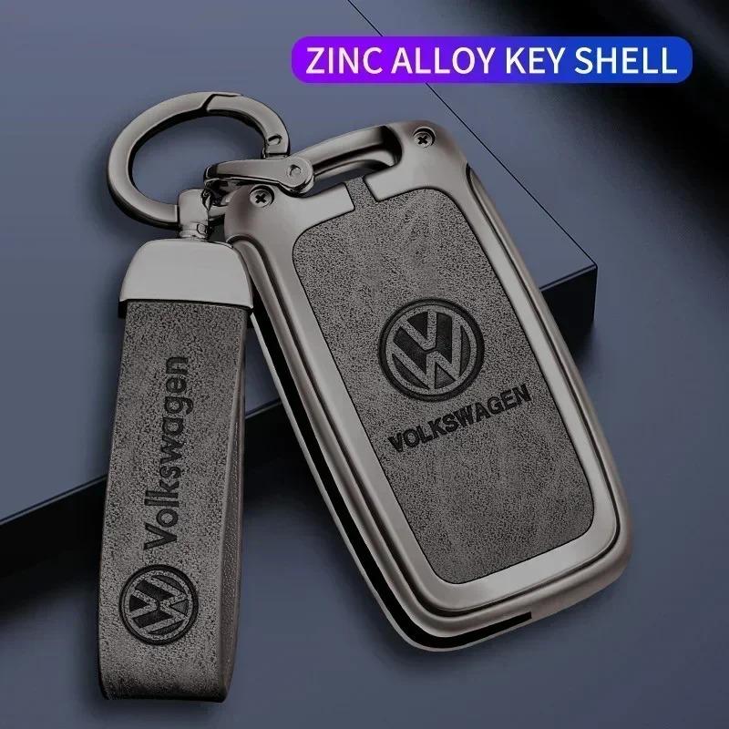 Intelligente Autoschlüsselhülle für VW Volkswagen Polo Tiguan Passat B5 B6 B7 Golf 4 5 6 MK6 Jetta Lavida Für Skoda Octavia Zubehör