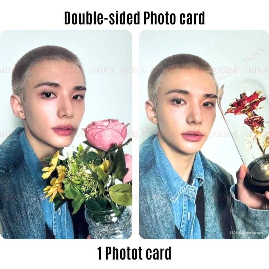 STRAY KIDS JAPÓN 3er MINI ÁLBUM Hollow TARJETA FOTOGRÁFICA DEL ÁLBUM POB DE JAPÓN LUCKYDRAW