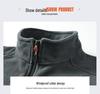 2024 Men's Autumn Fleece Vest Outdoor Sports Hoodie Jacket