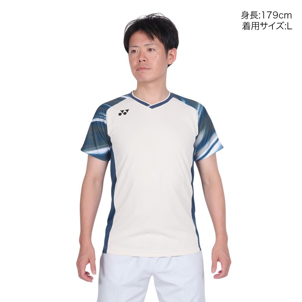 Yonex Game Shirt 10577 Sand Small Men's (Fit Style) (585)