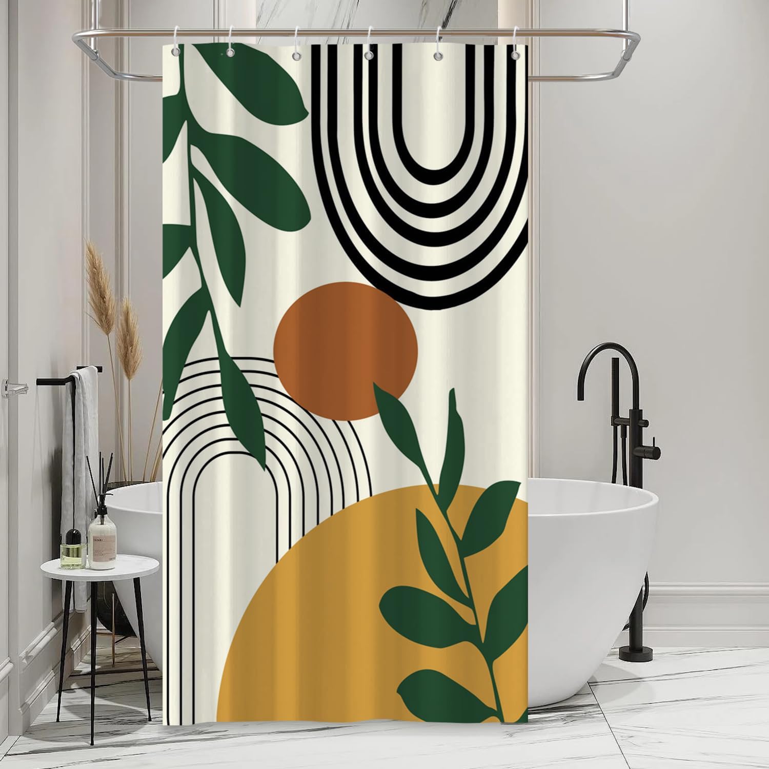 

Funny Donkey Shower Curtains Joke Hilarious Animal Bathroom Curtain Rustic Farmhouse Cute Donkey White Shower Curtain Sets For W60H190(CM)-1 Pcs