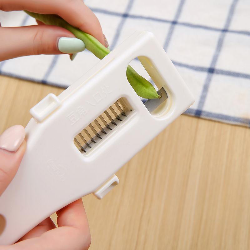 Bean Slicer Creative Household Manual Multi-function Green Beans Dutch Beans Slicer Kitchen Tools Vegetable Wire Drawing Device