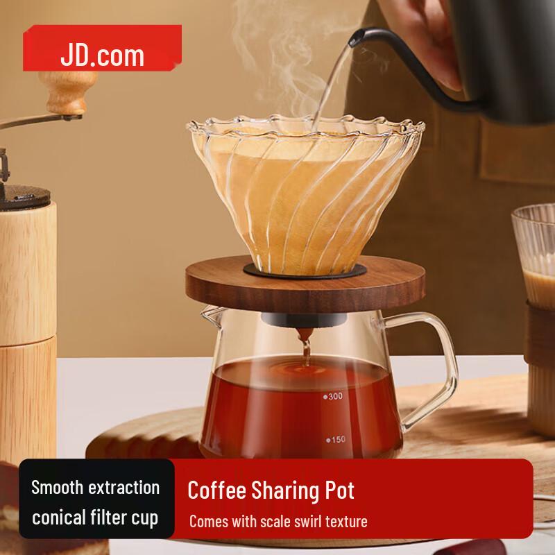 Pour Over Coffee Maker Set