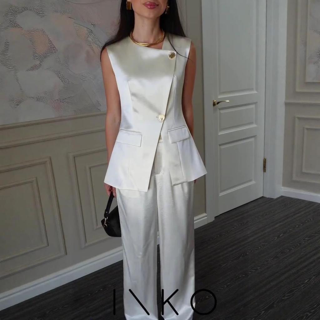 2025 Summer European & American Fashion: Royal Sister Style Women's Versatile Set – High-end, Stylish, Sophisticated