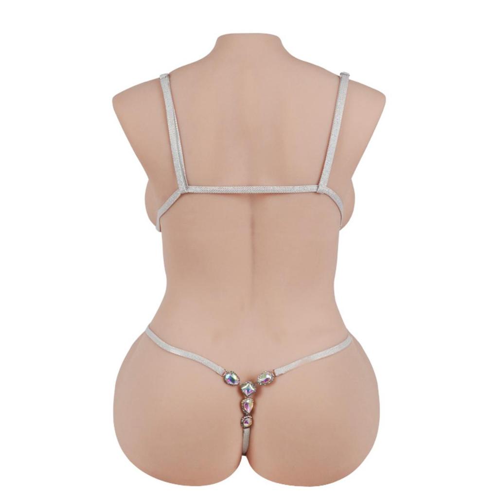 Big Tits Half Body Sex Doll Torso Realistic Love Doll Woman Anal Breast Vagina Adult Toy Male Masturbation Sex Toy 18+
