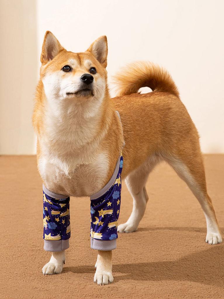 1116 New Dog Elbow Guards Pet Knee Pads Golden Retriever Labrador Front Leg Joint Protection Cover Going Out Prevent Dirt Dus