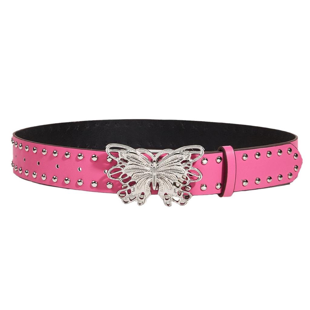 Slimming Belt Stylish Butterfly Buckle Wide Waist Belt For Jeans Womens