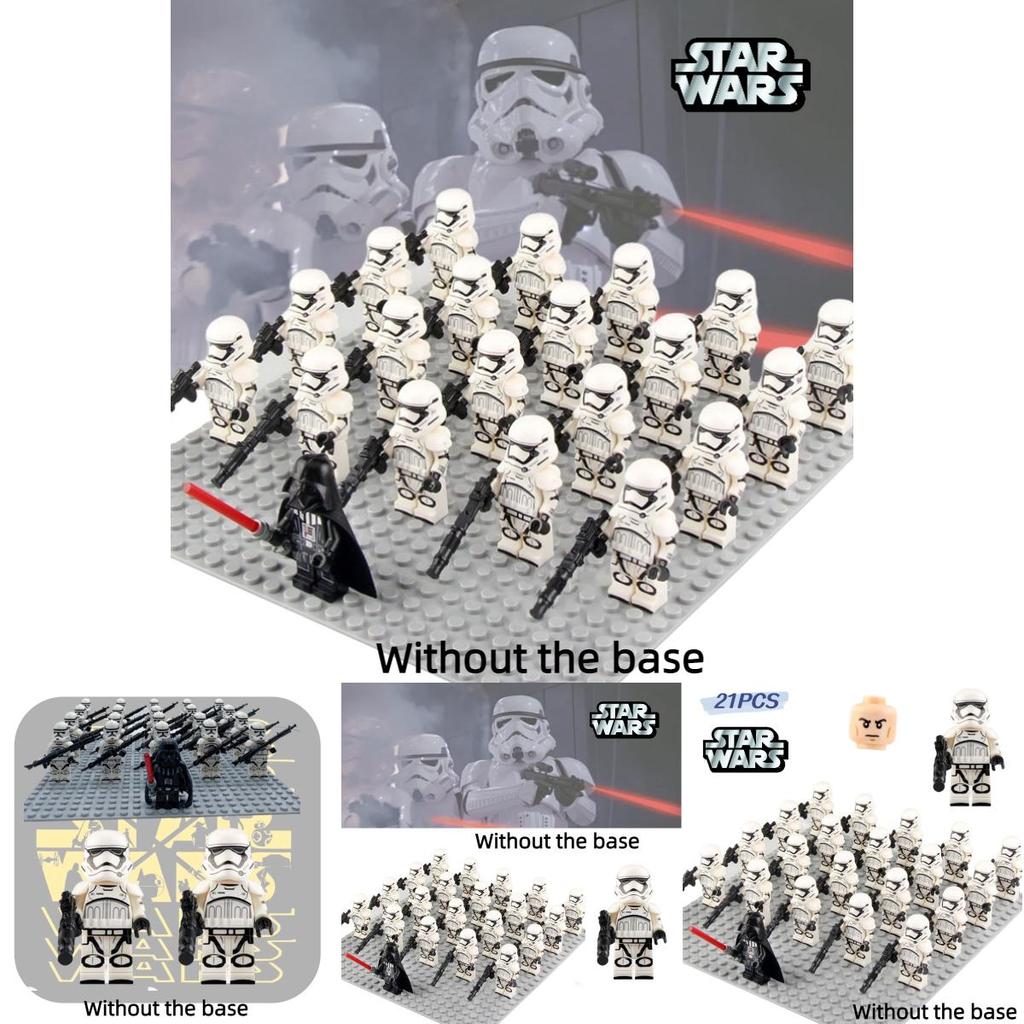 Klocki Budowlane Star Wars Żołnierz Klonowy 21 szt. Plastik ABS Zestaw Zabawek Moc
