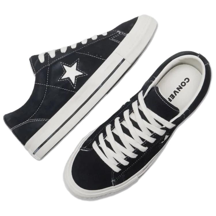 Converse One Star 95 Low Schwarz Vintage Weiß Unisex Sneaker A14711C