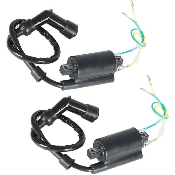 2-Pack for Honda 12V Ignition Coil CB350 CL350 SL350 CL450 CB450 CB500 CL500
