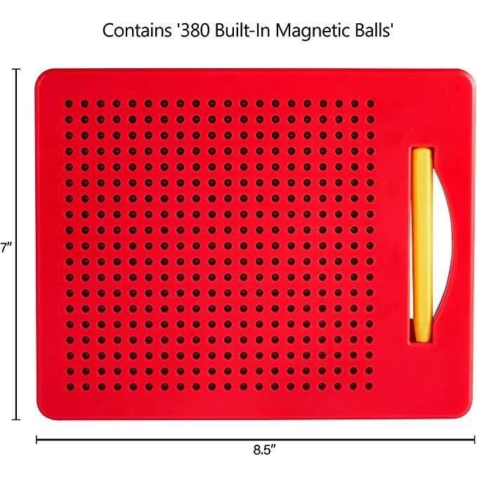 Jouet créatif - playmags - travel magna-board - planche à dessin - blanc - pour enfants