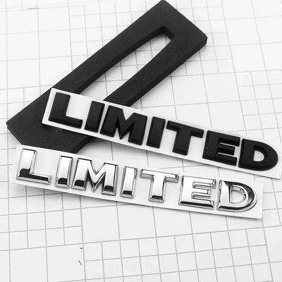 3D Metal Car Trunk Badge Stickers For 4X4 Limited Letters Emblem Logo