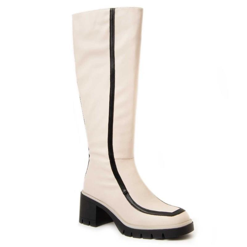 Damenstiefel mit Absatz.  Montevita Linne 96687