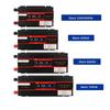 Solar Power Converter LED Intelligent Digital Display Voltage Transformer High power Portable Car Inverter