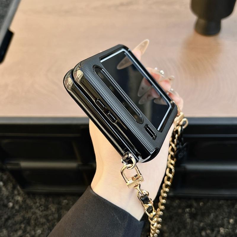 Shockproof Matte Hard PC Protective Folding Mobile Phone Case with Lanyard Strap Back Cover Cases for Huawei Pura X
