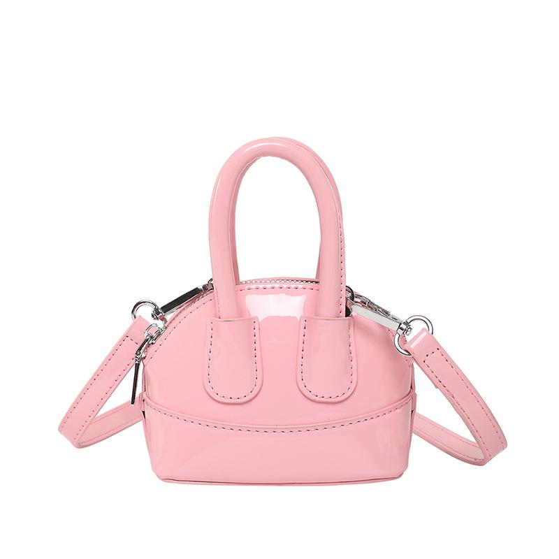 New Women's Solid Color Fashion Shoulder Messenger Bag