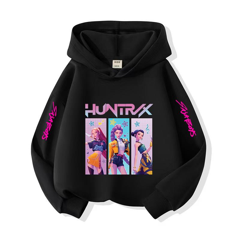 Hoodies Sweatshirts Girls Christmas Casual Comfortable Kids Hoodie Fashion Printed Pattern Sweatshirt Top