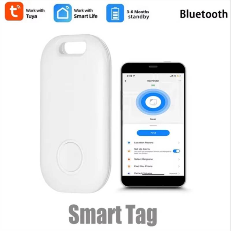 Bluetooth Smart Locator Keychain With Twoway Tracking For Keys And Pets