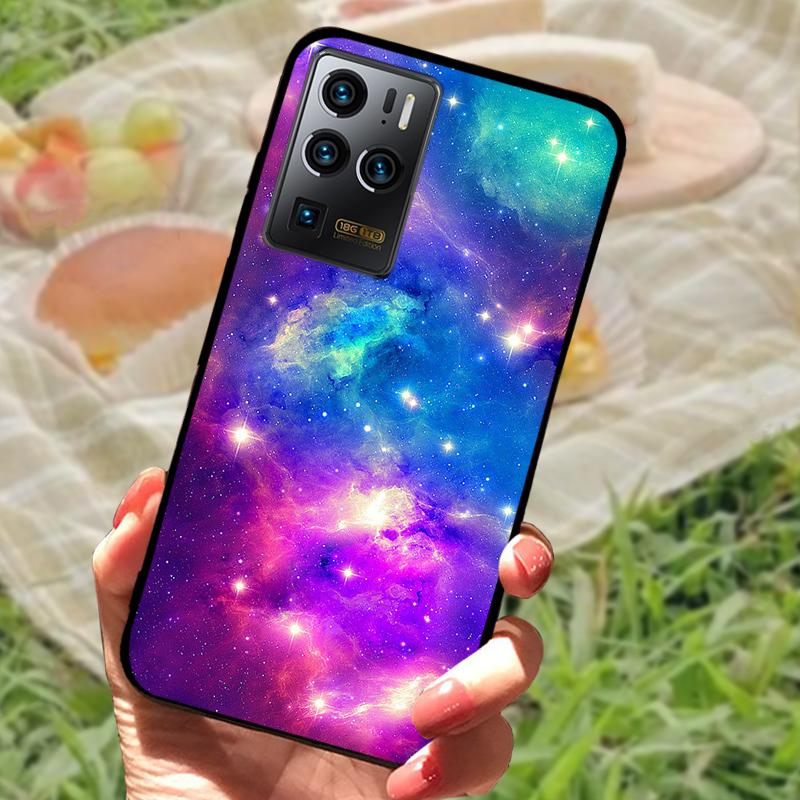 Für ZTE Axon 30 Ultra 5G Stoßfeste Silikon-Weich-TPU-Handyhülle Für ZTE Axon 30 Ultra Mode Cartoon Schutzhüllen Cover